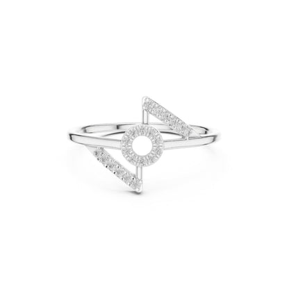 Round Cut Diamond Yellow Gold 14 K Ring For Wommen |pure carat
