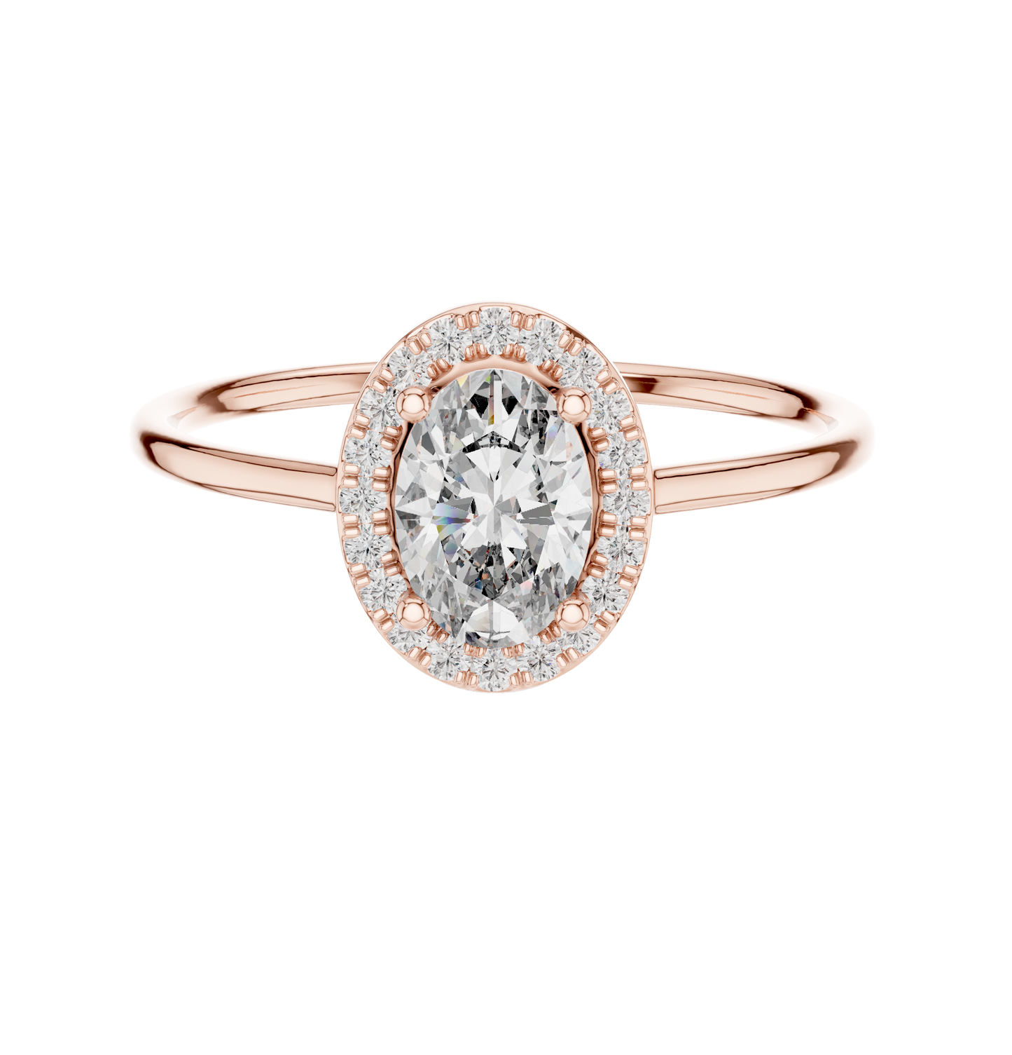 Round Cut Dimond Ring 14 K Yellow Gold Ring For Wommen -pure carat