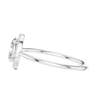 Round Cut Dimond Ring 14 K Yellow Gold Ring For Wommen -pure carat