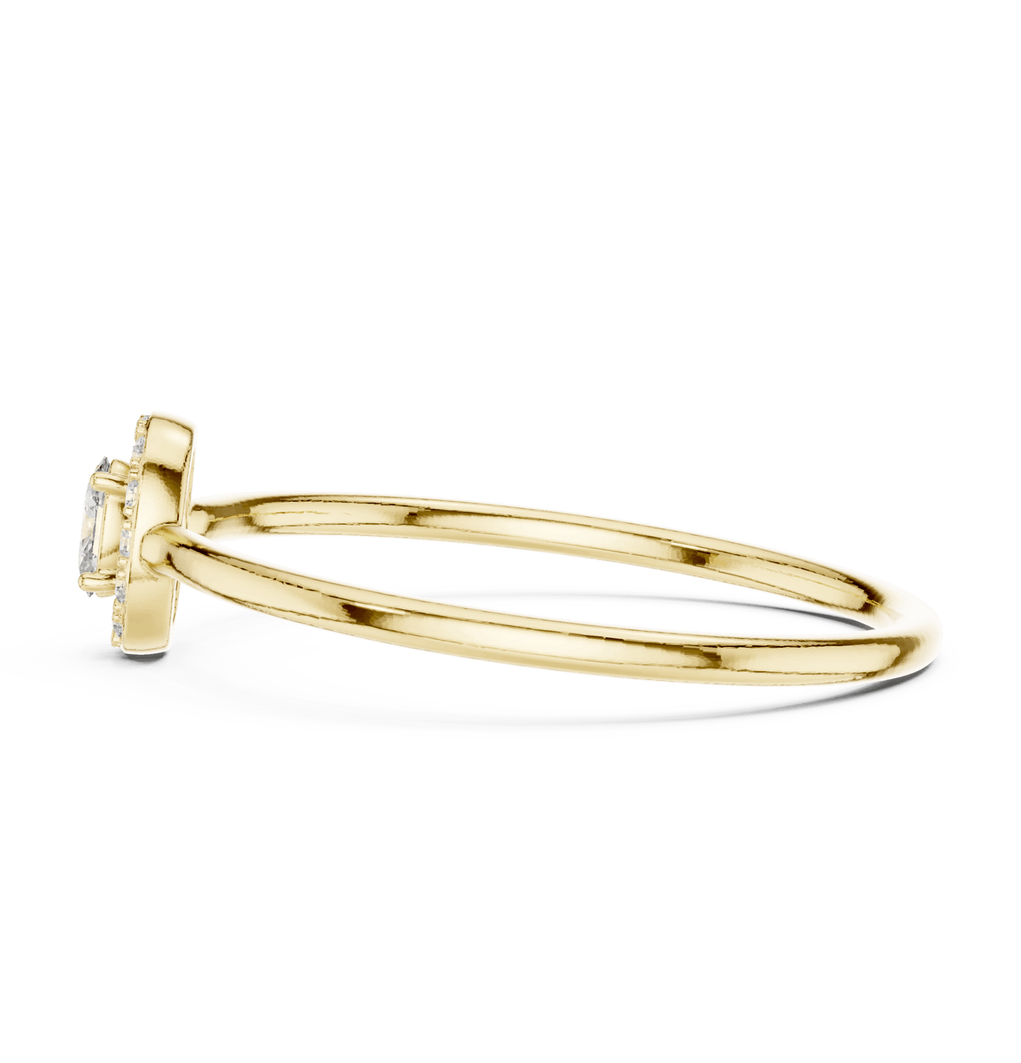 14K Gold 0.14 Ct Lab-Grown Diamond Ring for Women Simple Fine Jewelry Everyday & Gift Wear Anniversary Gift Lab Grown Diamond