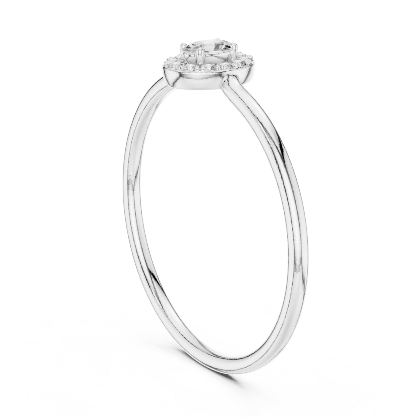 14K Gold 0.14 Ct Lab-Grown Diamond Ring for Women Simple Fine Jewelry Everyday & Gift Wear Anniversary Gift Lab Grown Diamond