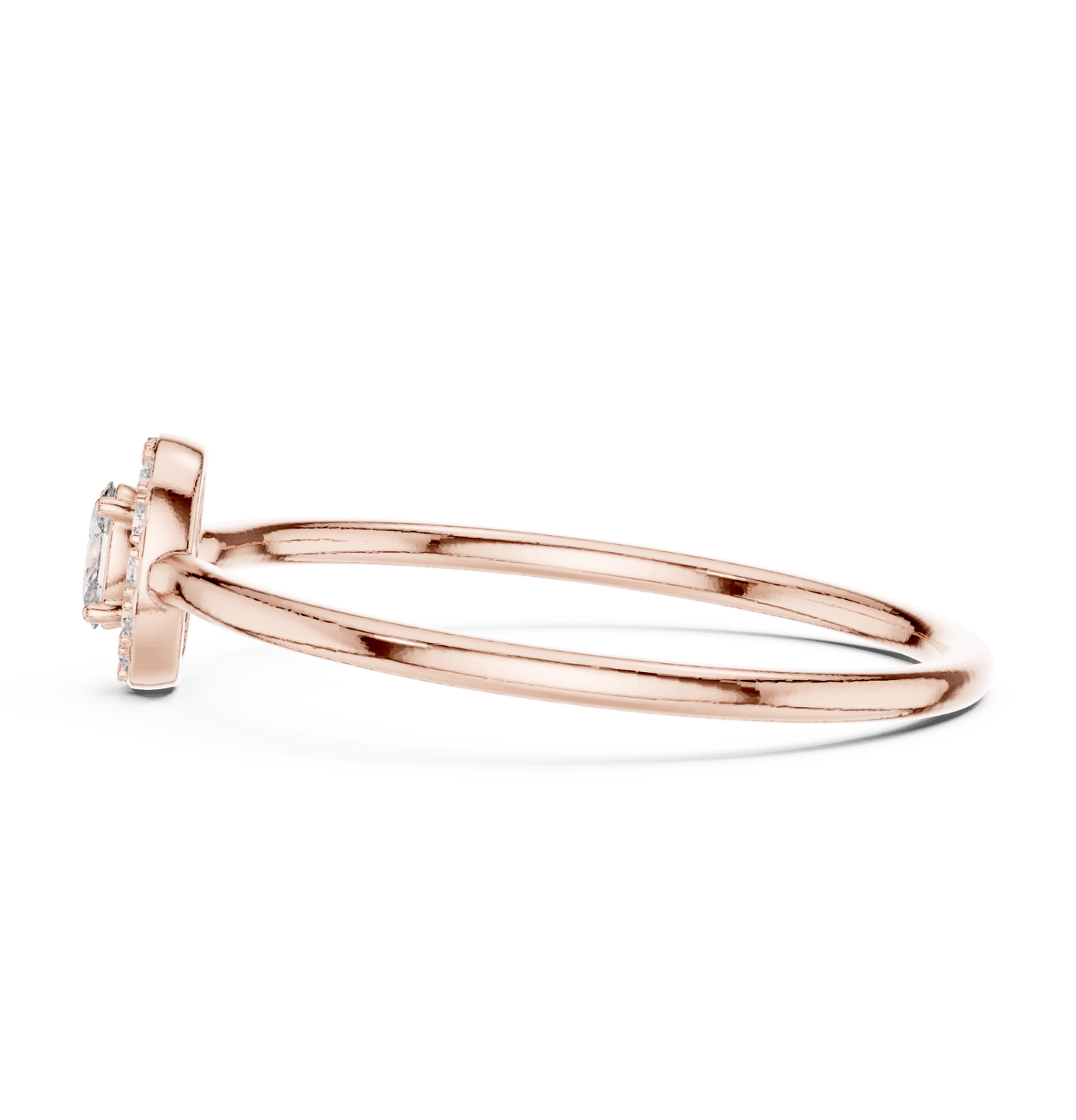 14K Gold 0.14 Ct Lab-Grown Diamond Ring for Women Simple Fine Jewelry Everyday & Gift Wear Anniversary Gift Lab Grown Diamond