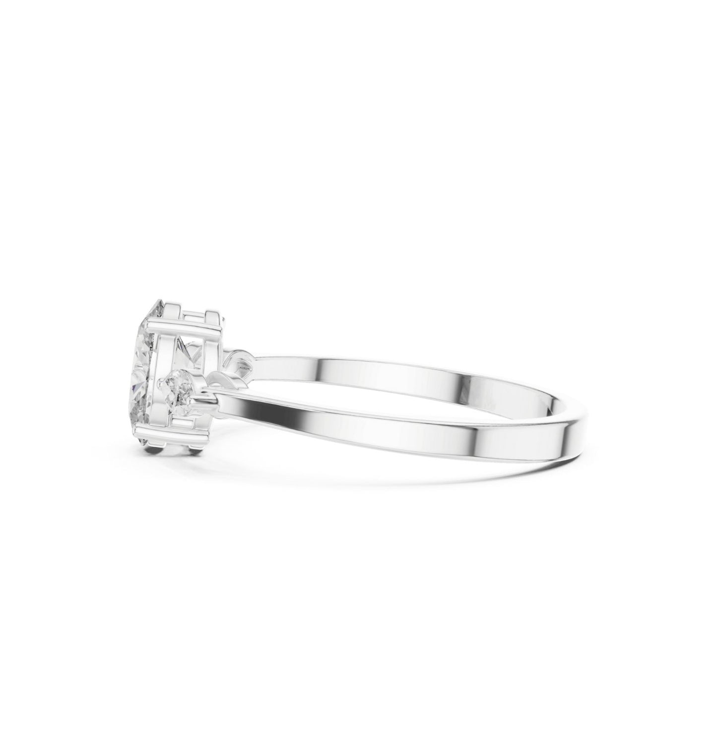 Oval / MRQ Cut Diamond Yellow Gold 14 K Ring For Wommen |pure carat