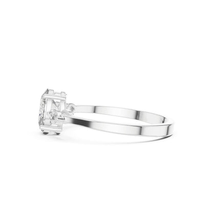 Oval / MRQ Cut Diamond Yellow Gold 14 K Ring For Wommen |pure carat