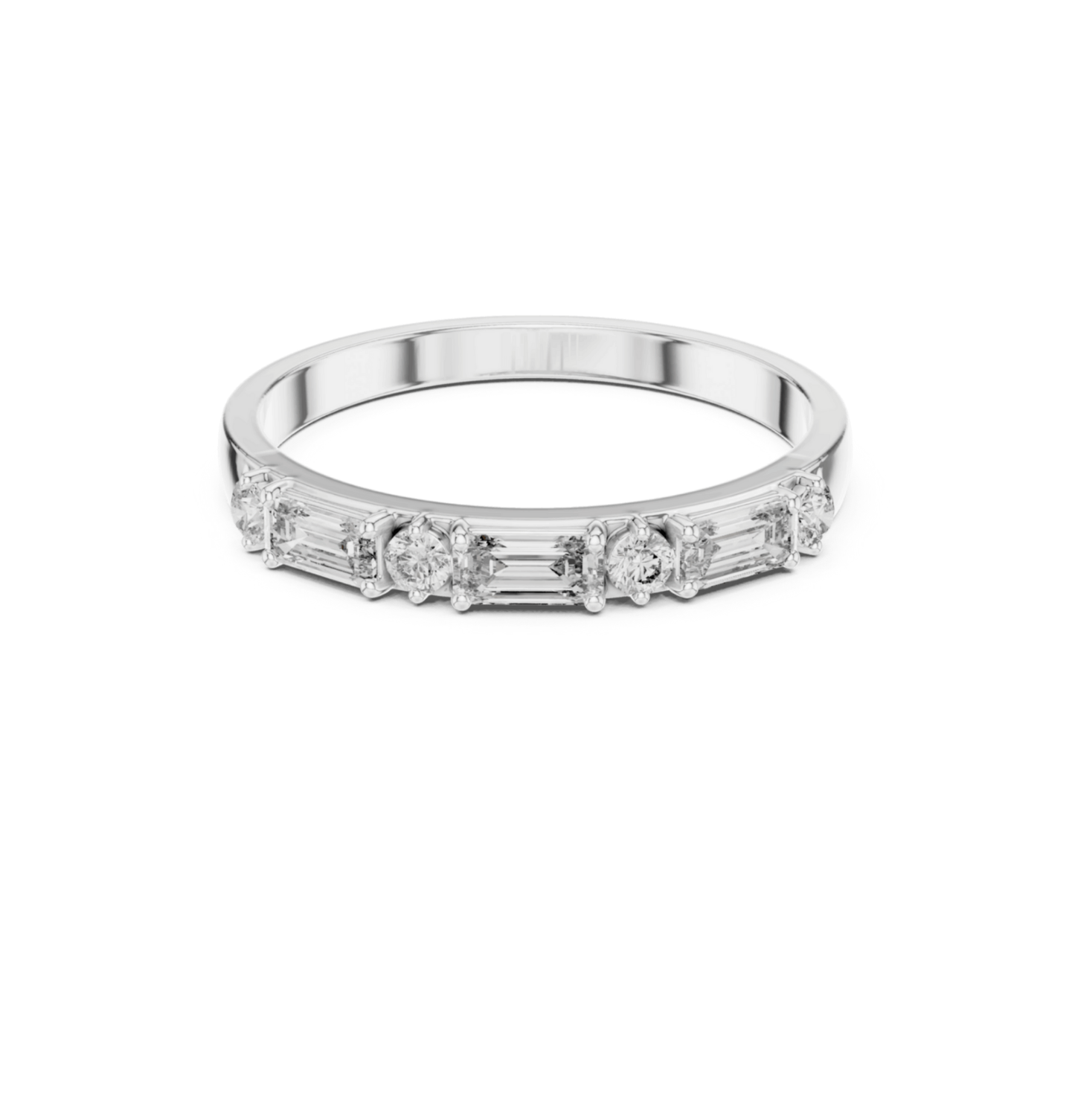 Emerald / Round Cut Diamond Yellow Gold 14 K Ring For Wommen |pure carat