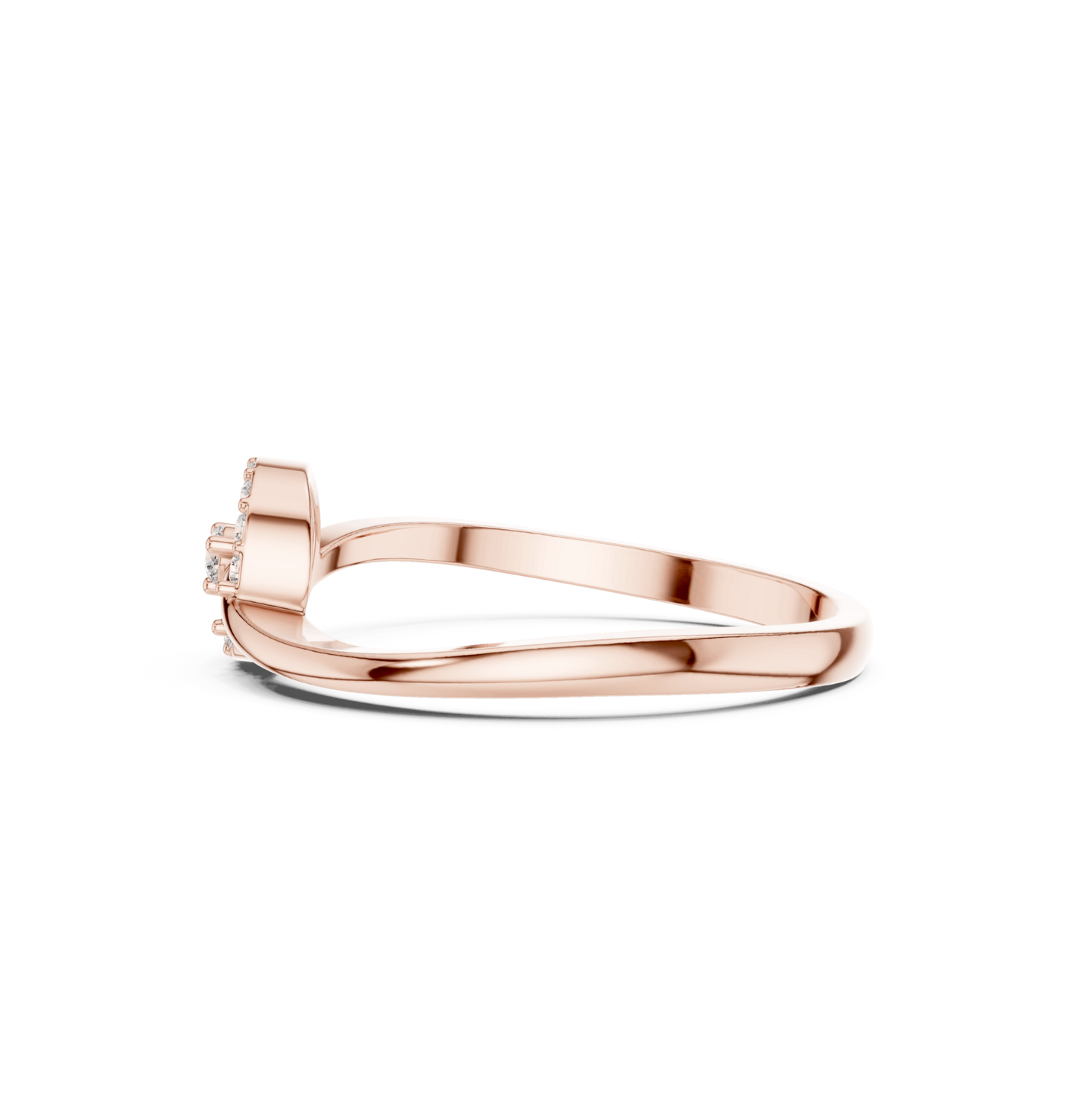 Round Cut Diamond Yellow Gold 14 K Ring For Wommen |pure carat