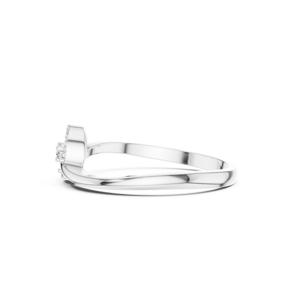 Round Cut Diamond Yellow Gold 14 K Ring For Wommen |pure carat