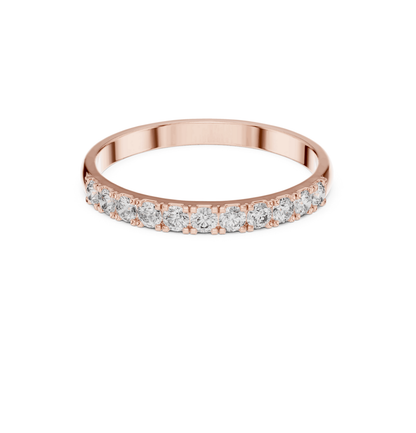 Round Cut Diamond Yellow Gold 14 K Ring For Wommen |pure carat