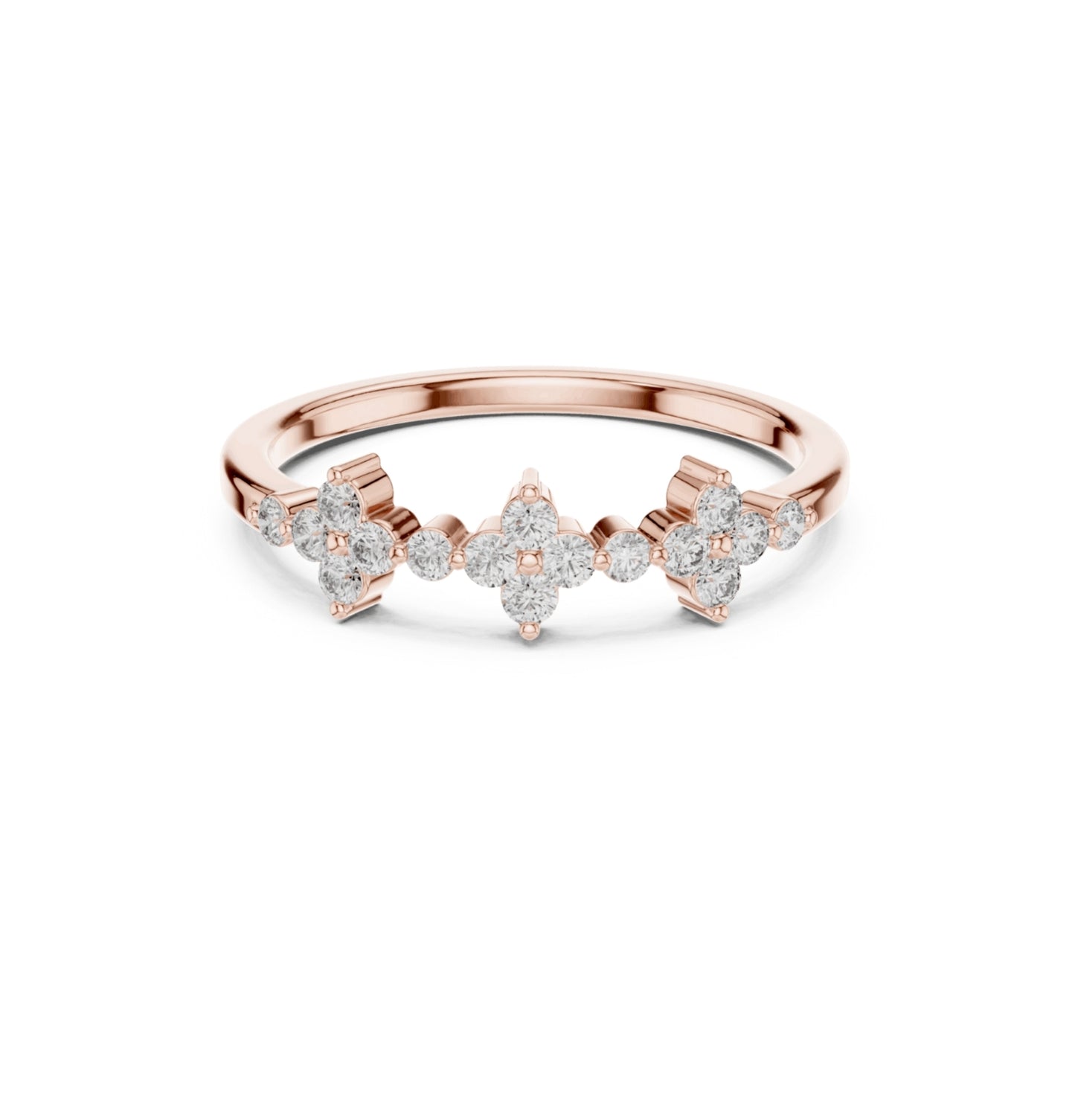 Round Cut Diamond Yellow Gold 14 K Ring For Wommen |pure carat