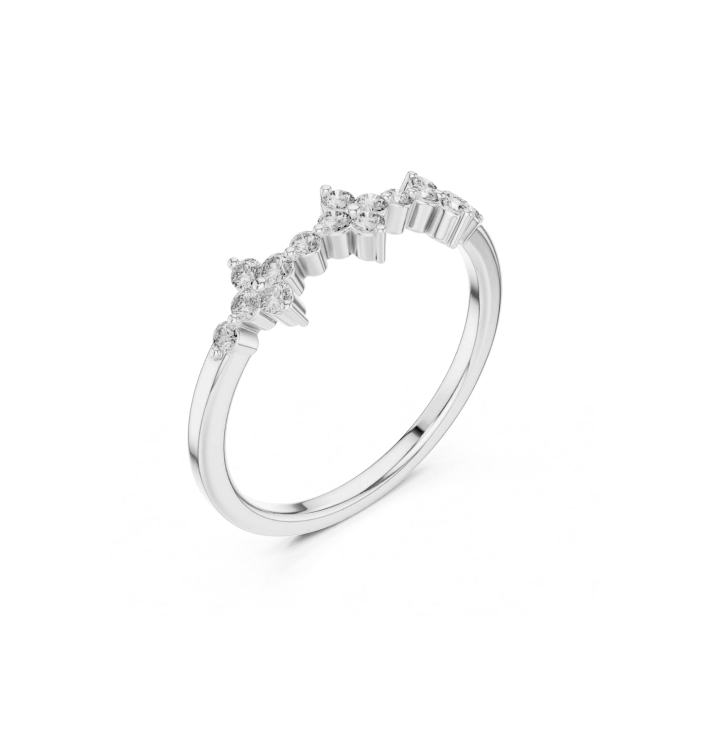 Round Cut Diamond Yellow Gold 14 K Ring For Wommen |pure carat