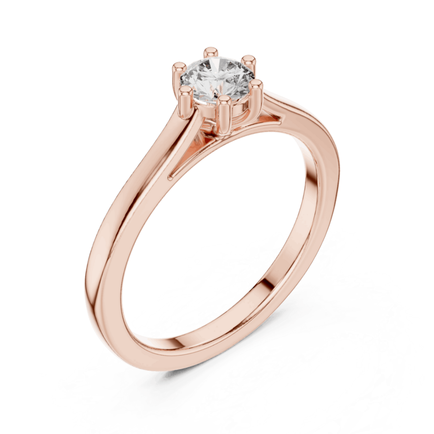 18K Gold 0.38 Ct Lab-Grown Diamond Ring for Women Premium Fine Jewelry Elegant Everyday & Gift Wear Anniversary Gift Lab Grown Diamond