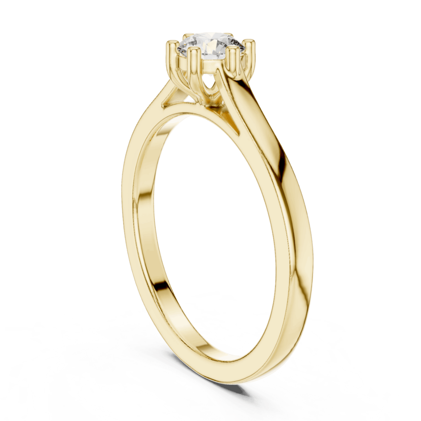 18K Gold 0.38 Ct Lab-Grown Diamond Ring for Women Premium Fine Jewelry Elegant Everyday & Gift Wear Anniversary Gift Lab Grown Diamond