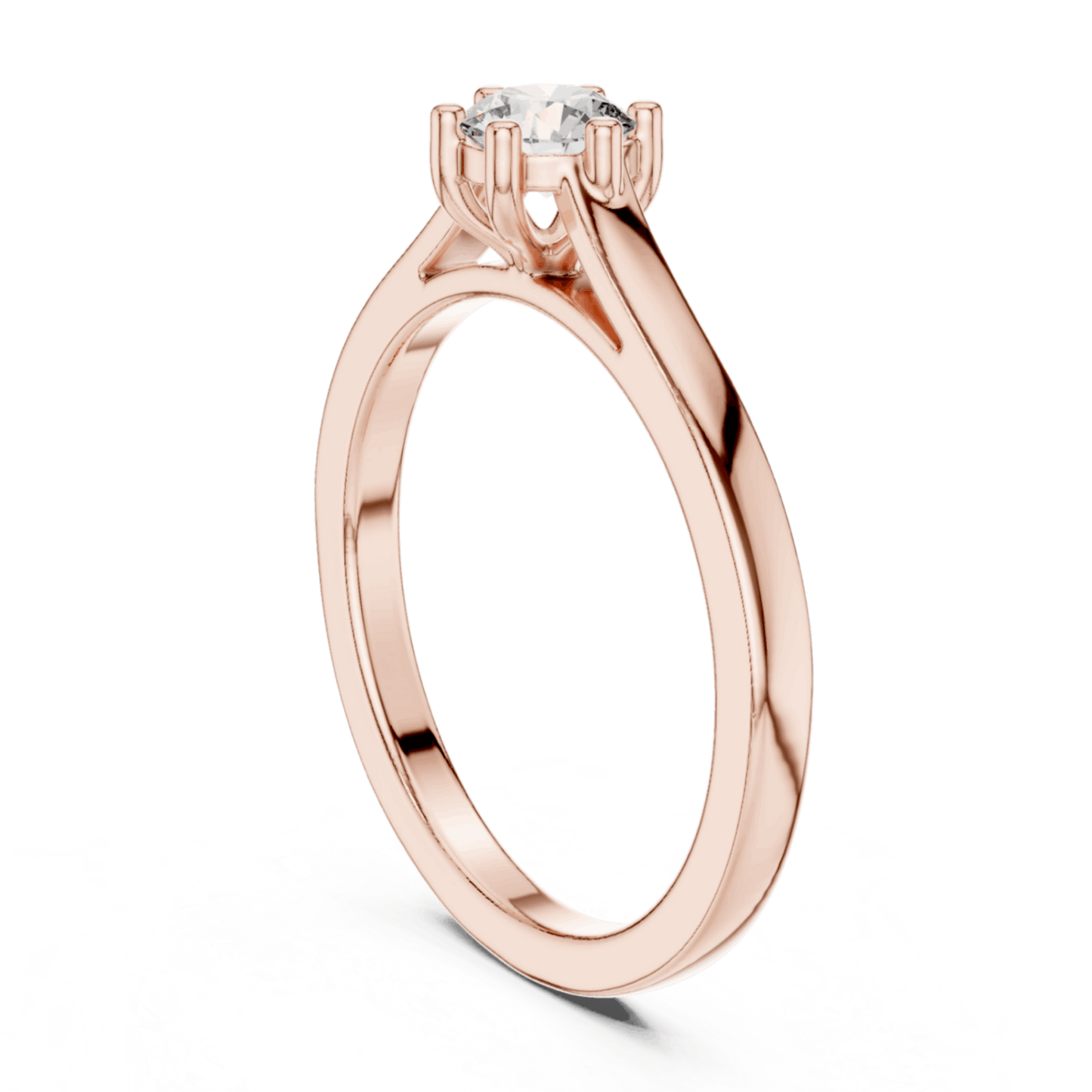 18K Gold 0.38 Ct Lab-Grown Diamond Ring for Women Premium Fine Jewelry Elegant Everyday & Gift Wear Anniversary Gift Lab Grown Diamond