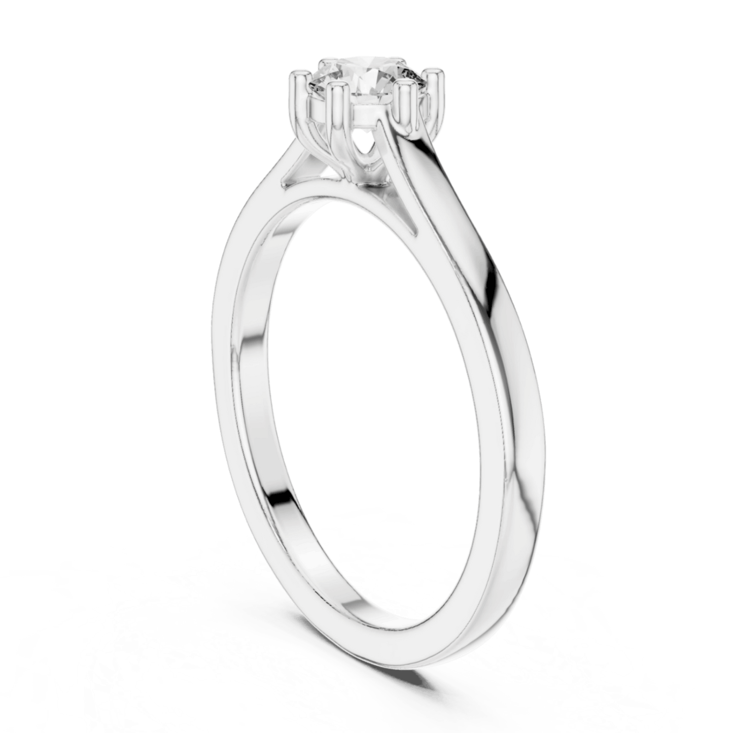 18K Gold 0.38 Ct Lab-Grown Diamond Ring for Women Premium Fine Jewelry Elegant Everyday & Gift Wear Anniversary Gift Lab Grown Diamond