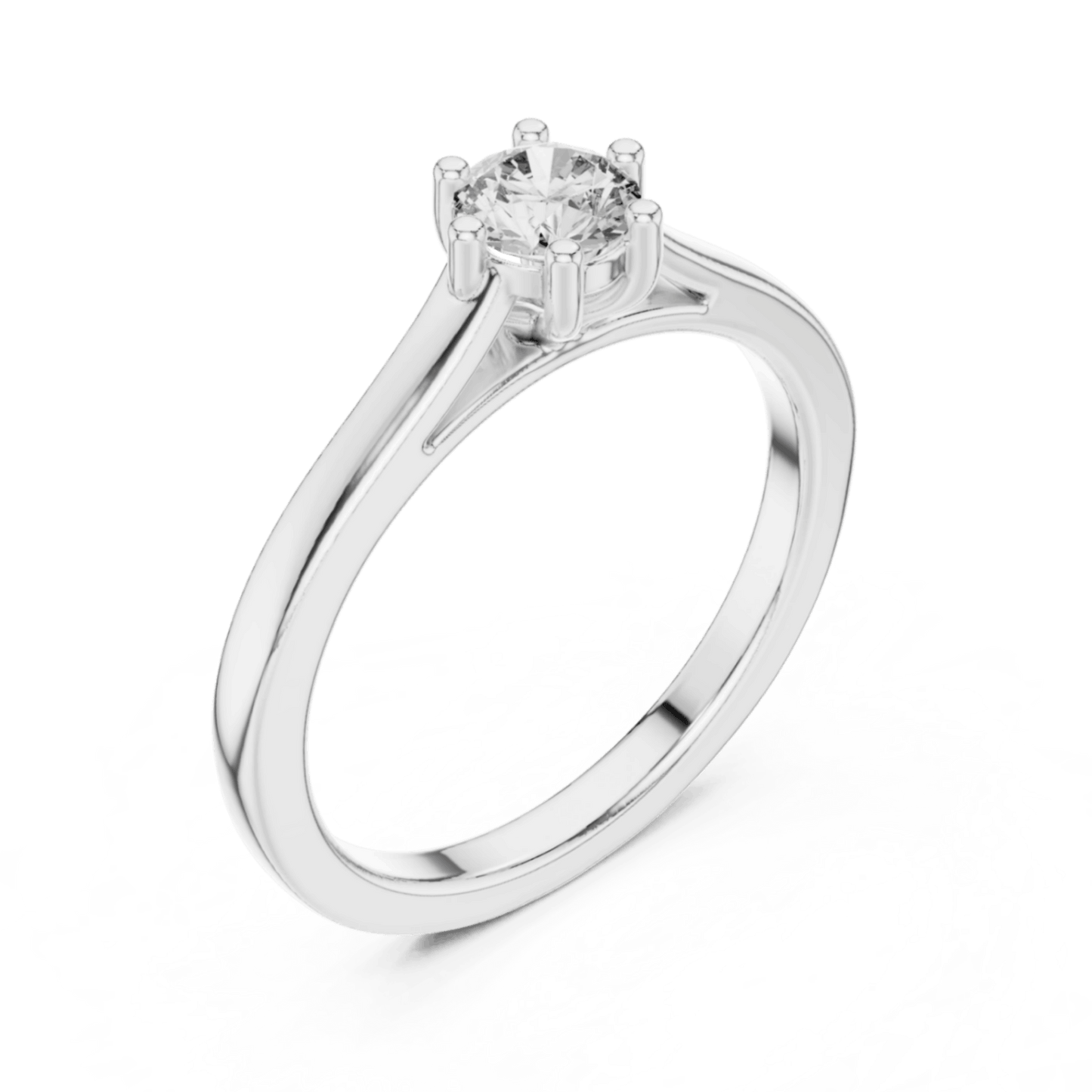 18K Gold 0.38 Ct Lab-Grown Diamond Ring for Women Premium Fine Jewelry Elegant Everyday & Gift Wear Anniversary Gift Lab Grown Diamond