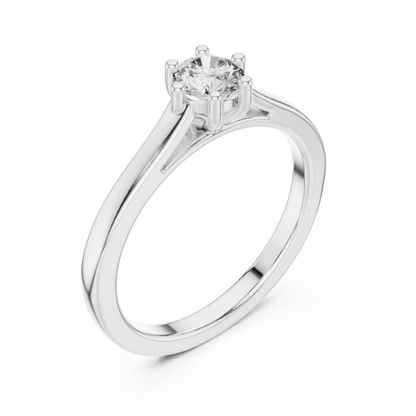 18K Gold 0.38 Ct Lab-Grown Diamond Ring for Women Premium Fine Jewelry Elegant Everyday & Gift Wear Anniversary Gift Lab Grown Diamond