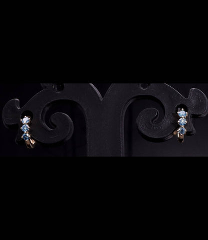9Kt Yellow Gold Round Cut Lab-Grown Diamond Earrings for Women Anniversary Gift Pure Carat