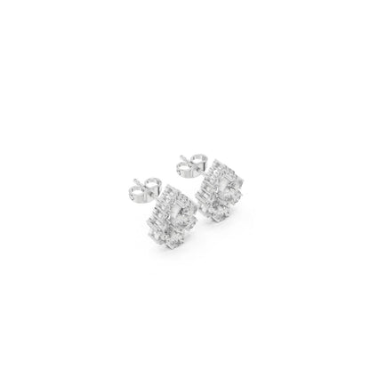 PRS / Round Cut Diamond Rose Gold 14 K Earring For Wommen |pure carat