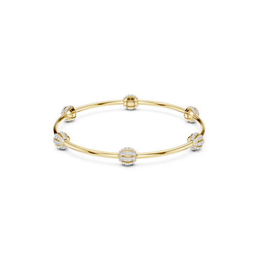 14K Yellow Gold Round Lab-Grown Diamond Bracelet for Women | Wedding Wear | Pure Carat