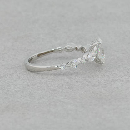 Purecarat Oval Lab Grown Diamond Ring - Yellow Gold Engagement Styles