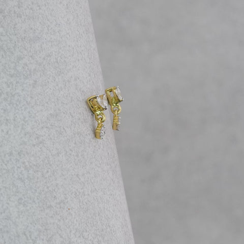 Marquise Cut Diamond Stud Earrings