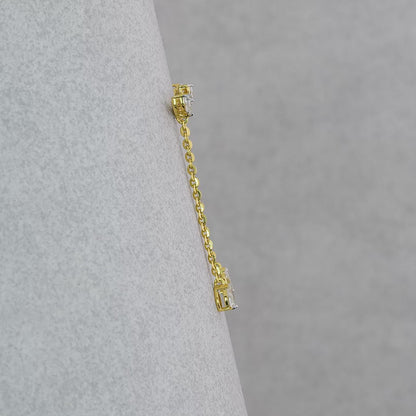 Pear & Marquise Cut Diamond Dangle & Drop Earrings.