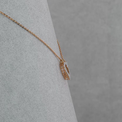 Diamond Heart Pendant Necklace