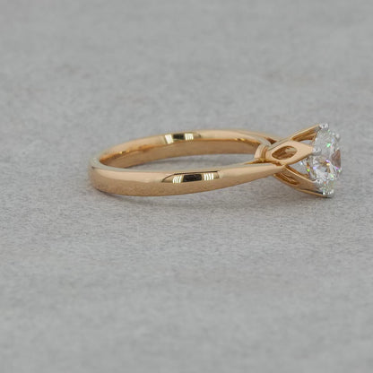 Round Brilliant Cut Solitaire Diamond Ring