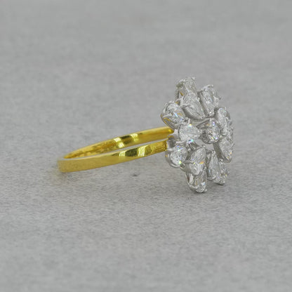 purecarat 9ct Gold Diamond Ring
