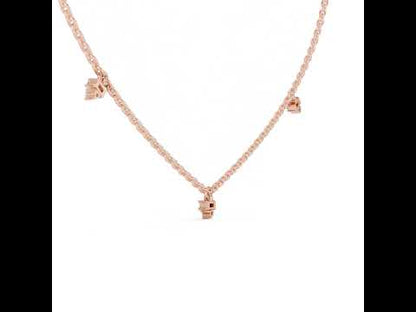 14k Yellow Gold Round/Bug Lab-Grown Diamond Office Wear Pendant for Women | Pure Carat