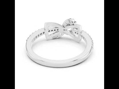 18K Yellow Gold Round Lab-Grown Diamond Ring for Women | Everyday Wear | Pure Carat