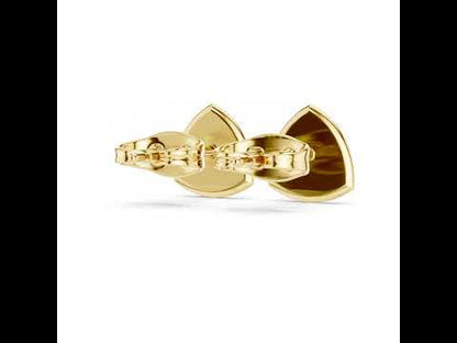 14K Rose Gold Round Lab-Grown Diamond Engagement Earrings for Women | Pure Carat