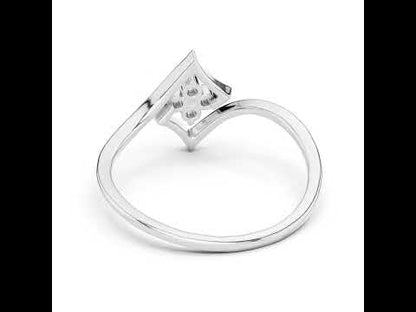 14K Yellow Gold Round Lab-Grown Diamond Ring for Women | Bridal Wear | Pure Carat