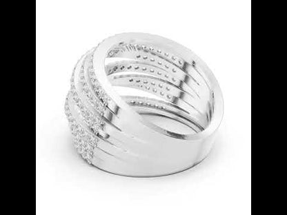 14K Rose Gold Round Lab-Grown Diamond Everyday Wear Ring for Women | Pure Carat