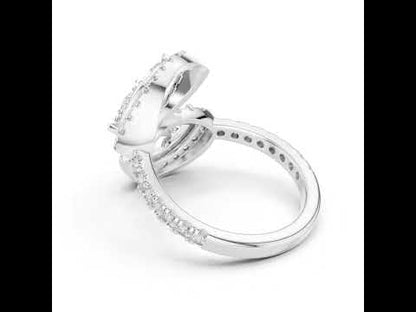 14K Yellow Gold Round, Marquise & Pear Lab-Grown Diamond Wedding Ring for Women | Pure Carat