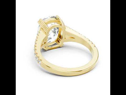 14K Yellow Gold Round Lab-Grown Diamond Wedding Ring for Women | Pure Carat