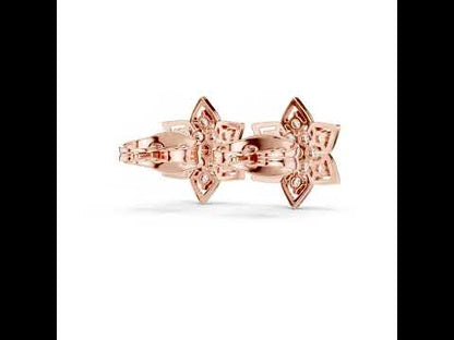 14K Yellow Gold Round Lab-Grown Diamond Engagement Earrings for Women | Pure Carat