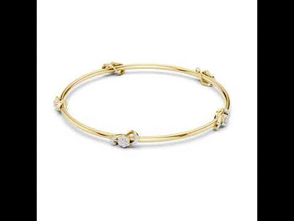 14K White Gold Round Lab-Grown Diamond Bracelet for Women | Engagement Wear | Pure Carat