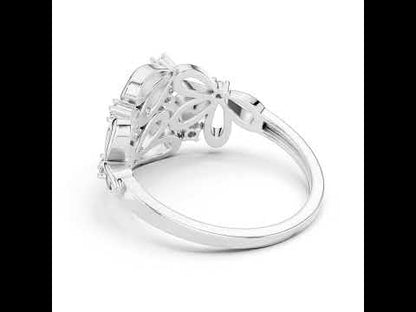 18K Yellow Gold Round Lab-Grown Diamond Ring for Women | Office Wear | Pure Carat