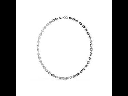 18k Yellow Gold Heart/Oval/Marquise/Emerald Lab-Grown Diamond Wedding Necklace | Pure Carat