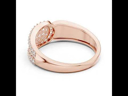 14K Yellow Gold Round Lab-Grown Diamond Engagement Ring for Women | Pure Carat