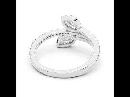 14K Yellow Gold Round Lab-Grown Diamond Ring for Women | Office Wear | Pure Carat