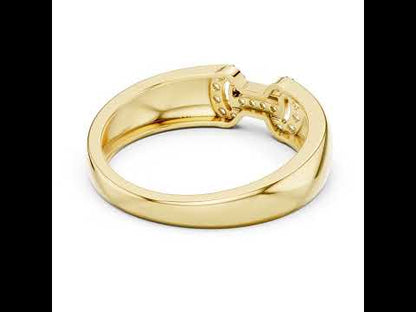 18K White Gold Round Lab-Grown Diamond Bridal Ring for Women | Pure Carat