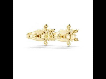 14K White Gold Round Lab-Grown Diamond Everyday Wear Earrings for Women | Pure Carat