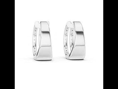 14K Yellow Gold Round Lab-Grown Diamond Earrings for Women | Bridal Wear | Pure Carat