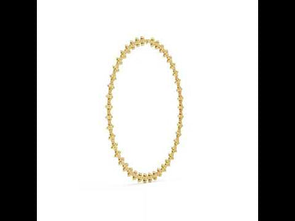 18k White Gold Round Lab-Grown Diamond Wedding Necklace for Women | Pure Carat