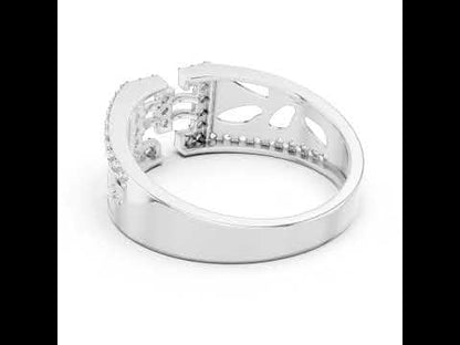 14K Yellow Gold Round Lab-Grown Diamond Bridal Drop Ring for Women | Pure Carat