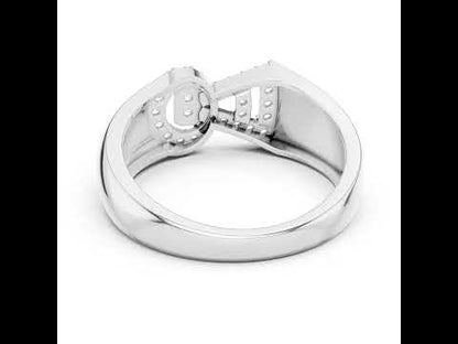 14K White Gold Round Lab-Grown Diamond Bridal Ring for Women | Pure Carat