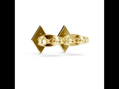 14K Yellow Gold Round Lab-Grown Diamond Everyday Wear Earrings for Women | Pure Carat