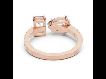 18K Yellow Gold Multi-Shape Lab-Grown Diamond Solitaire Ring – Pure Carat